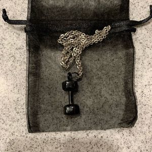 Barbell Necklace w Gift Bag!😍